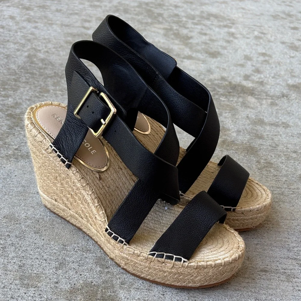 Kenneth Cole New York Olivia Espadrille Wedge Sandals